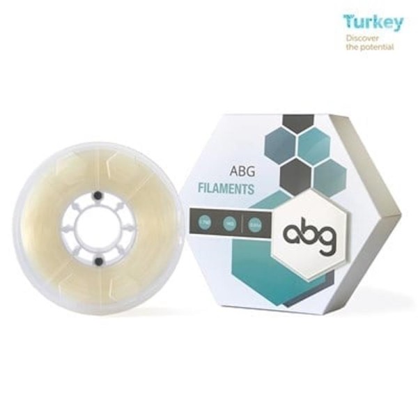 ABG ABS Natural Filament 1.75mm 1kg ABG ABS Natural Filament 1.75mm 1kg
