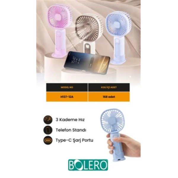 Bolero Mini Fan H137-12A (SP6388) Bolero Mini Fan H137-12A (SP6388)