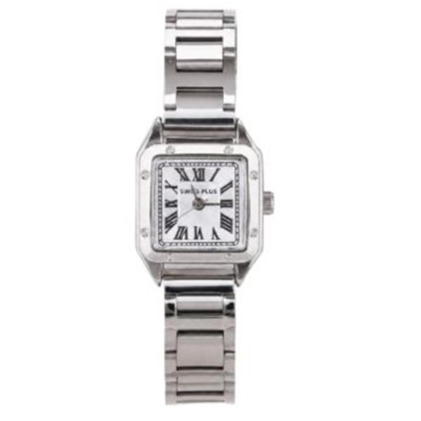 Swiss Plus Woman Watch Model-4 ST6162AF Silver(Kol Saati)