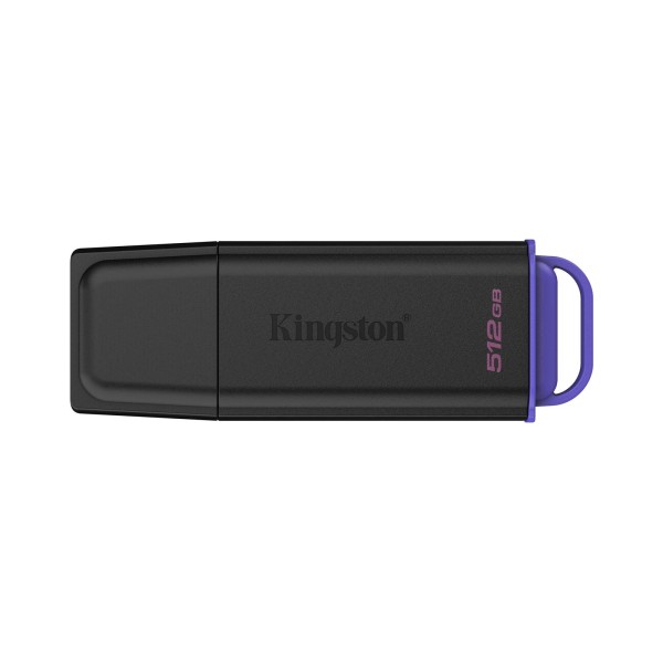 Kingston DTXG2-512GB 512GB Portable USB 3.2 Gen 1 DataTraveler Exodia Black-Purple Flash Bellek Kingston DTXG2-512GB 512GB Portable USB 3.2 Gen 1 DataTraveler Exodia Black-Purple Flash Bellek
