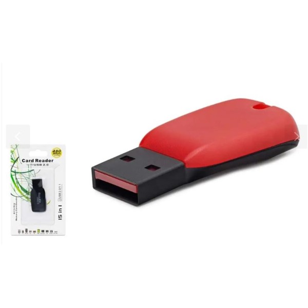 HADRON HDX7011 USB Kart Okuyucu MicroSD Kırmızı HADRON HDX7011 USB Kart Okuyucu MicroSD Kırmızı