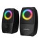 Mikado MD-90R 2.0 5W - 2 Siyah Bluetooth RGB 2.0 Gaming Speaker Mikado MD-90R 2.0 5W - 2 Siyah Bluetooth RGB 2.0 Gaming Speaker