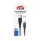 Elba ELB-2701 27w Usb-a To Type-c 1mt Siyah Örgülü Şarj Kablosu 480Mps Hızlı Şarj