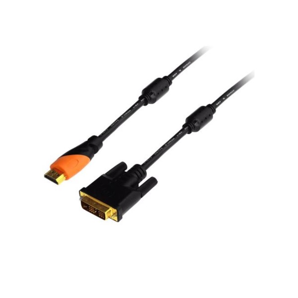 Frisby FA-DIV10 HDMI to DVI Kablo (1.8mt) ( HDMI v1.4 ile uyumludur) (Altın Kaplama Bağlantı Uçları)