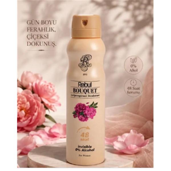 Rebul Bouquet 150ml Bayan Deodorant Rebul Bouquet 150ml Bayan Deodorant