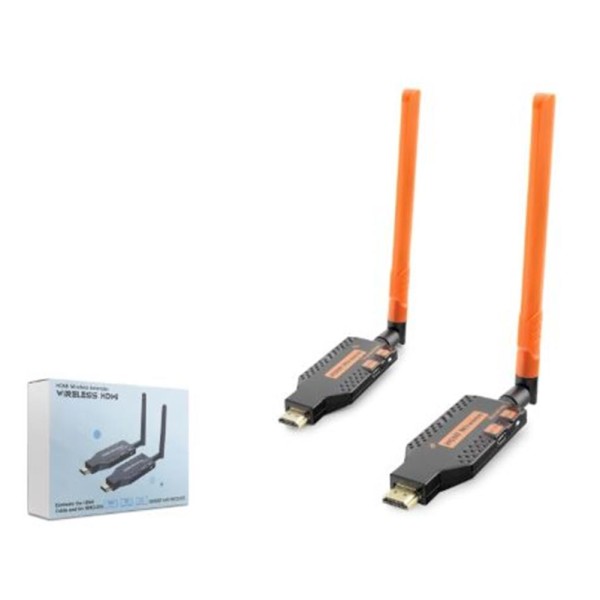 HADRON HDX1382 Kablosuz HDMI Görüntü Aktarım Seti 1080p 150 m Siyah HADRON HDX1382 Kablosuz HDMI Görüntü Aktarım Seti 1080p 150 m Siyah