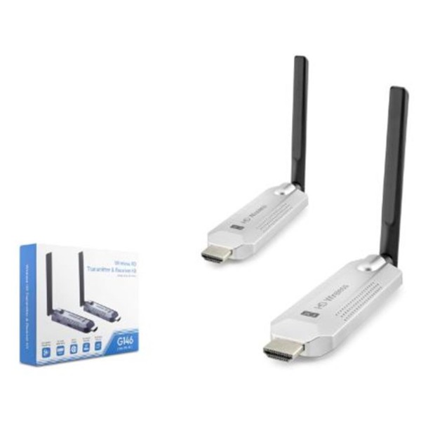 HADRON HDX1386 Kablosuz HDMI Görüntü Aktarım Seti 1080p 60 Hz 100 m Gri HADRON HDX1386 Kablosuz HDMI Görüntü Aktarım Seti 1080p 60 Hz 100 m Gri