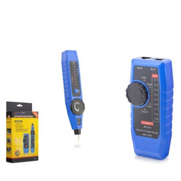 HADRON HDX6525 PoE Kablo Uzunluk Ölçerli Network Test Cihazı Mavi HADRON HDX6525 PoE Kablo Uzunluk Ölçerli Network Test Cihazı Mavi
