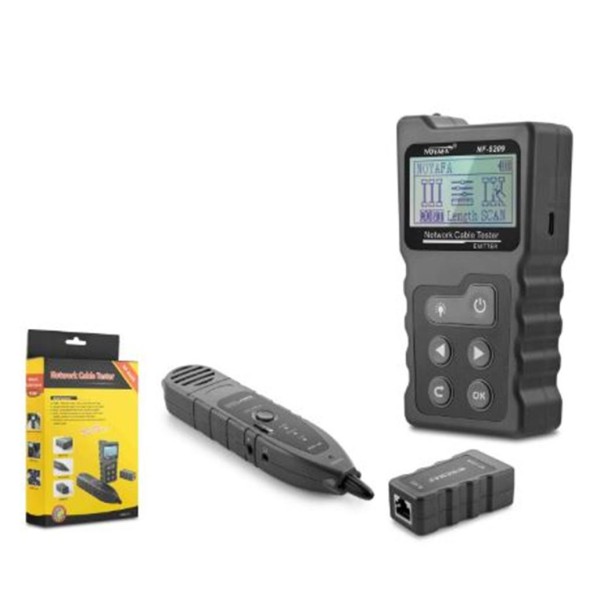 HADRON HDX6519 Dijital Kablo Test Cihazı LCD Ekran Siyah HADRON HDX6519 Dijital Kablo Test Cihazı LCD Ekran Siyah
