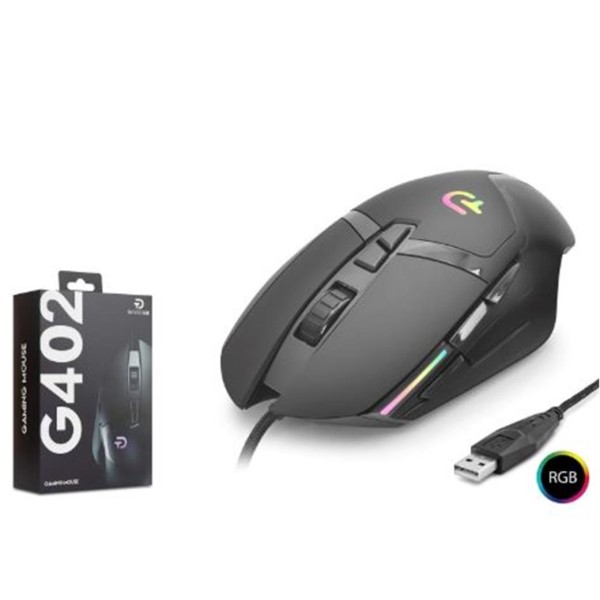 GOOD PRO G402 RGB Gaming Mouse 7200 DPI 7 Tuş 1000Hz Siyah GOOD PRO G402 RGB Gaming Mouse 7200 DPI 7 Tuş 1000Hz Siyah
