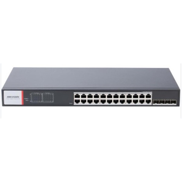 Hikvision DS-3T1528HP-SI-24P4F 24Port GE +4Sfp 480W Yönetilebilir Gigabit Switch