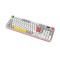 Rampage Reflect 99 Sessiz Beyaz - Gri RGB Q Membrane Oyuncu Klavyesi
