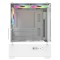 PowerBoost PB-M5001W 500w 3-12cm Rainbow Fanlı USB 3.0 Seaview M-ATX Gaming Beyaz Kasa