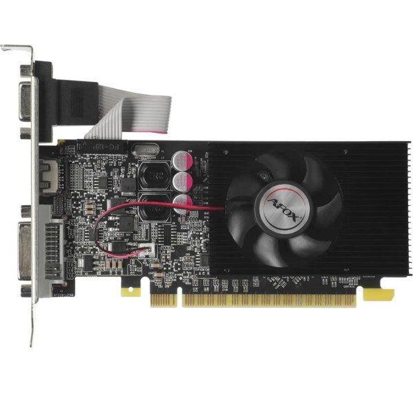 Afox Geforce Gt610 2gb Ddr3 64bit AF610-2048D3L5-V3 DVI HDMI VGA LP Single Fan Ekran Kartı Afox Geforce Gt610 2gb Ddr3 64bit AF610-2048D3L5-V3 DVI HDMI VGA LP Single Fan Ekran Kartı