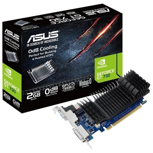 Asus GeForce GT730 GT730-SL-2GD5-BRK DDR5 2GB 64Bit NVIDIA DX12 Ekran Kartı Asus GeForce GT730 GT730-SL-2GD5-BRK DDR5 2GB 64Bit NVIDIA DX12 Ekran Kartı