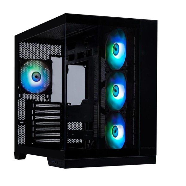 BitFenix MH100 750W 80+ Gold Gen5 ATX 3.0 Tempered ARGB USB 3.1 ATX Siyah Mid Tower Oyuncu Kasası BitFenix MH100 750W 80+ Gold Gen5 ATX 3.0 Tempered ARGB USB 3.1 ATX Siyah Mid Tower Oyuncu Kasası