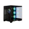 BitFenix MH100 750W 80+ Gold Gen5 ATX 3.0 Tempered ARGB USB 3.1 ATX Siyah Mid Tower Oyuncu Kasası
