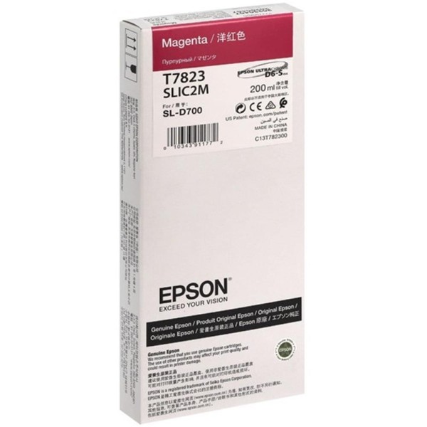 EPSON SURELAB SL-D700 MAGENTA MÜREKKEP C13T78230N EPSON SURELAB SL-D700 MAGENTA MÜREKKEP C13T78230N