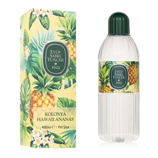 Eyüp Sabri Tuncer 400ml Hawaıı Ananas Kolonyası Silindir Pet Şişe Eyüp Sabri Tuncer 400ml Hawaıı Ananas Kolonyası Silindir Pet Şişe