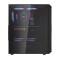 darkFlash DK352 PLUS 650W Bronze 80+ Power Supply 4-12cm ARGB Fan Siyah Kasa