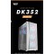 darkFlash DK352 PLUS 650W Bronze 80+ Power Supply 4-12cm ARGB Fan Beyaz Kasa
