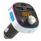 S-link SL-BT601 BT 5.3V Led Ekranlı TF, BT, USB 2 USB 2.4V Type C PD30W Hızlı Şarjlı Fm Transmitter