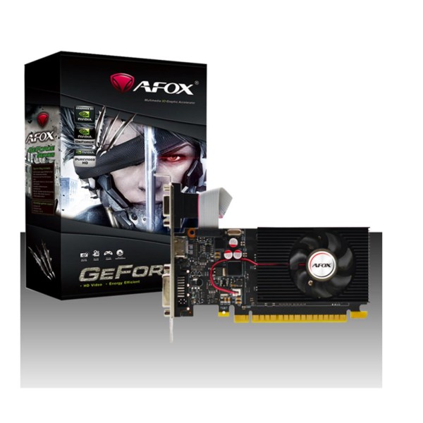 Afox Geforce GT730 4gb Ddr3 128bit AF730-4096D3L3 DVI HDMI VGA LP Single Fan Retail Pack Ekran Kartı Afox Geforce GT730 4gb Ddr3 128bit AF730-4096D3L3 DVI HDMI VGA LP Single Fan Retail Pack Ekran Kartı