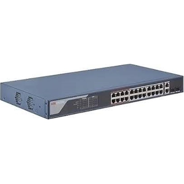 Hikvision DS-3E1326P-EI-M 24 Port 10-100-1000 Mbps Gigabit Switch 230W