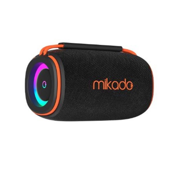 Mikado MD-31BT Siyah IPX6 15W RGB Işıklı 2400mAh TF KART+USB Destekli Bluetooth Hoparlör Mikado MD-31BT Siyah IPX6 15W RGB Işıklı 2400mAh TF KART+USB Destekli Bluetooth Hoparlör