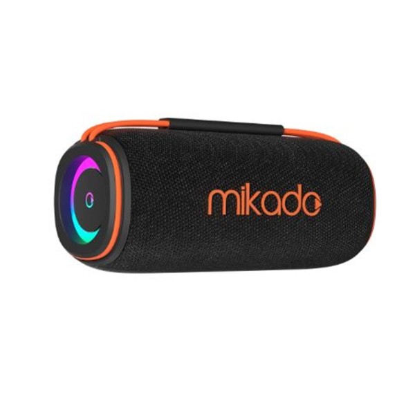 Mikado MD-32BT Siyah IPX6 30W RGB Işıklı 4500mAh TF KART+USB Destekli Bluetooth Hoparlör Mikado MD-32BT Siyah IPX6 30W RGB Işıklı 4500mAh TF KART+USB Destekli Bluetooth Hoparlör