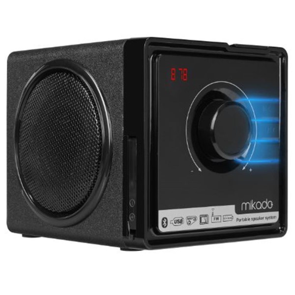 Mikado BT-236 3W+3W Siyah SD+MMC+( FM RADYO) Destekli Bluetooth Müzik Kutusu Aux Grişli Şarjlı Mikado BT-236 3W+3W Siyah SD+MMC+( FM RADYO) Destekli Bluetooth Müzik Kutusu Aux Grişli Şarjlı