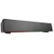Mikado MD-SBT27 Siyah 10W 2400mAh BT,RGB,Alarm,Clock,TF Card Type-C,USB Soundbar Speaker
