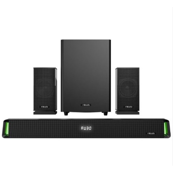 Mikado MD-SBT35 SonicBar Siyah 160W RMS BT+AUX+USB+HDMI-OPTICAL Ev Sinema Soundbar Speaker Mikado MD-SBT35 SonicBar Siyah 160W RMS BT+AUX+USB+HDMI-OPTICAL Ev Sinema Soundbar Speaker