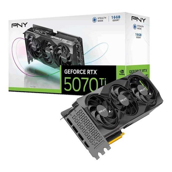 PNY GeForce RTX5070Ti VCG5070T16TFXPB1 16GB GDDR7 256Bit DisplayPort HDMI Ekran Kartı PNY GeForce RTX5070Ti VCG5070T16TFXPB1 16GB GDDR7 256Bit DisplayPort HDMI Ekran Kartı