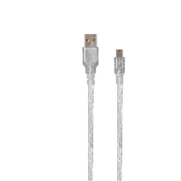 S-link SL-UK53 Usb2.0 3m Şeffaf Usb AM-Mini 5pin Kablo S-link SL-UK53 Usb2.0 3m Şeffaf Usb AM-Mini 5pin Kablo