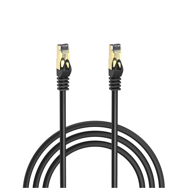 S-link MM-CAT710 10m Siyah S-FTP CCA CAT7 Gold Uçlu Ağ Bağlantı Kablosu S-link MM-CAT710 10m Siyah S-FTP CCA CAT7 Gold Uçlu Ağ Bağlantı Kablosu