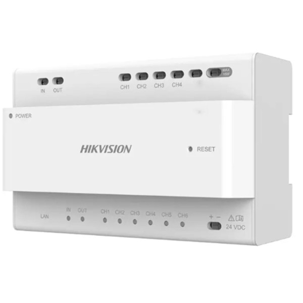 Hikvision DS-KAD704Y 2 Telli 4 Kanal Analog İnterkom Dağıtıcısı Hikvision DS-KAD704Y 2 Telli 4 Kanal Analog İnterkom Dağıtıcısı