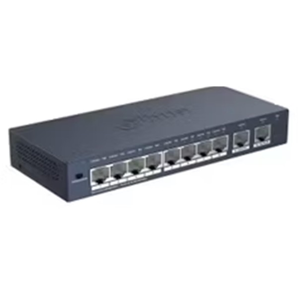 Dahua S3010-8ET2GT-60 10 Port 10-100 8xPoe 60W2xRJ45 10-100 Uplink Yönetilemez Switch Dahua S3010-8ET2GT-60 10 Port 10-100 8xPoe 60W2xRJ45 10-100 Uplink Yönetilemez Switch