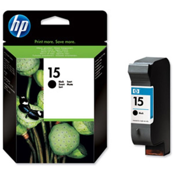 HP 15 Black Siyah Kartuş C6615DE HP 15 Black Siyah Kartuş C6615DE