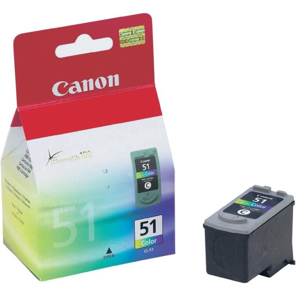 Canon CL-51 Renkli Kartuş MX300-310 MP140-150-160-210 IP2200-6210-6220 Canon CL-51 Renkli Kartuş MX300-310 MP140-150-160-210 IP2200-6210-6220
