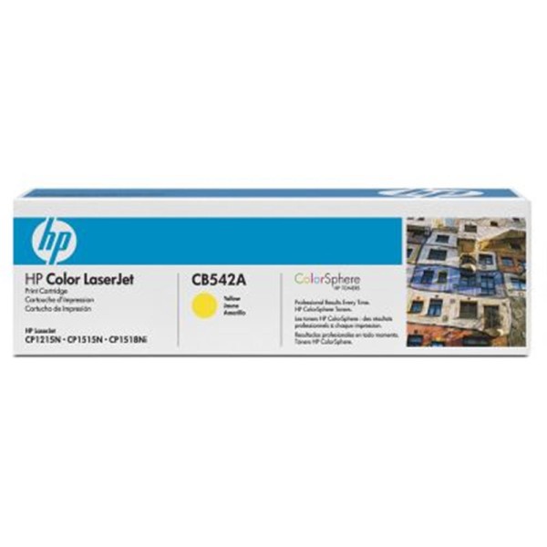 HP 125A Yellow Sarı 1.400 Sayfa Toner CB542A HP 125A Yellow Sarı 1.400 Sayfa Toner CB542A