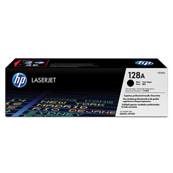 HP 128A Black Siyah 2.000 Sayfa Toner CE320A HP 128A Black Siyah 2.000 Sayfa Toner CE320A