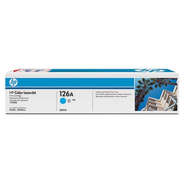 HP 126A Cyan Mavi 1.000 Sayfa Toner CE311A HP 126A Cyan Mavi 1.000 Sayfa Toner CE311A