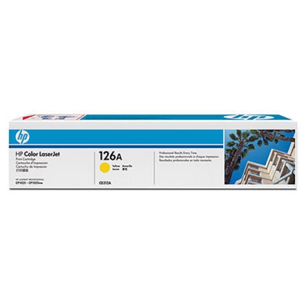 HP 126A Yellow Sarı 1.000 Sayfa Toner CE312A HP 126A Yellow Sarı 1.000 Sayfa Toner CE312A
