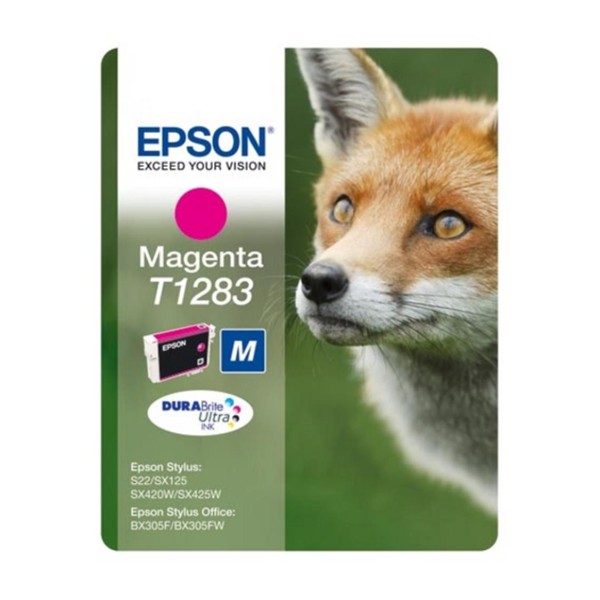 Epson BX305 SX125-425 Magenta Kırmızı Mürekkep Kartuş T12834022 Epson BX305 SX125-425 Magenta Kırmızı Mürekkep Kartuş T12834022