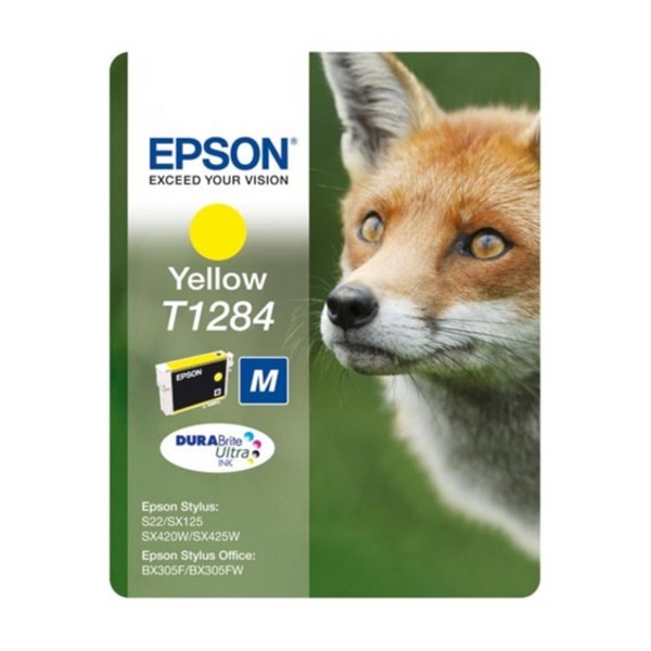 Epson BX305 SX125-425 Yellow Sarı Mürekkep Kartuş T12844022 Epson BX305 SX125-425 Yellow Sarı Mürekkep Kartuş T12844022