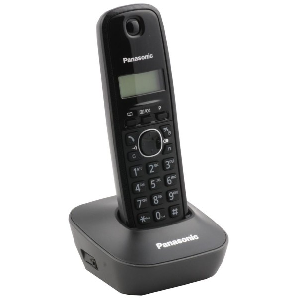 Panasonic KX-TG1611 Siyah Telsiz Dect Telefon 50 Rehber Panasonic KX-TG1611 Siyah Telsiz Dect Telefon 50 Rehber