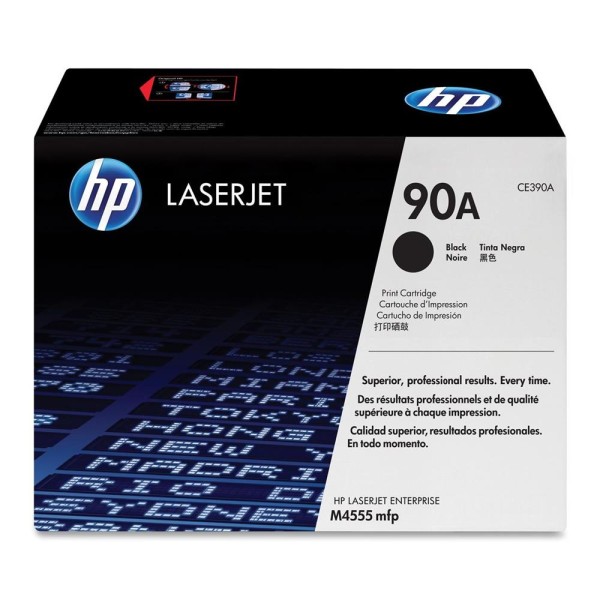 HP 90A Black Siyah 10.000 Sayfa Toner CE390A HP 90A Black Siyah 10.000 Sayfa Toner CE390A