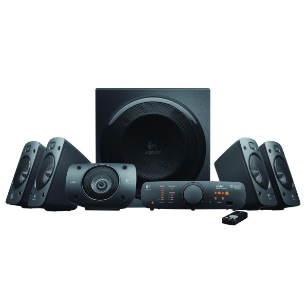 Logitech 980-000468 Z906 500W Siyah 5+1 Siyah Surround Ses Sistemi Logitech 980-000468 Z906 500W Siyah 5+1 Siyah Surround Ses Sistemi