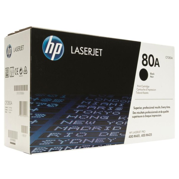 HP 80A Black Siyah 2.700 Sayfa Toner CF280A HP 80A Black Siyah 2.700 Sayfa Toner CF280A